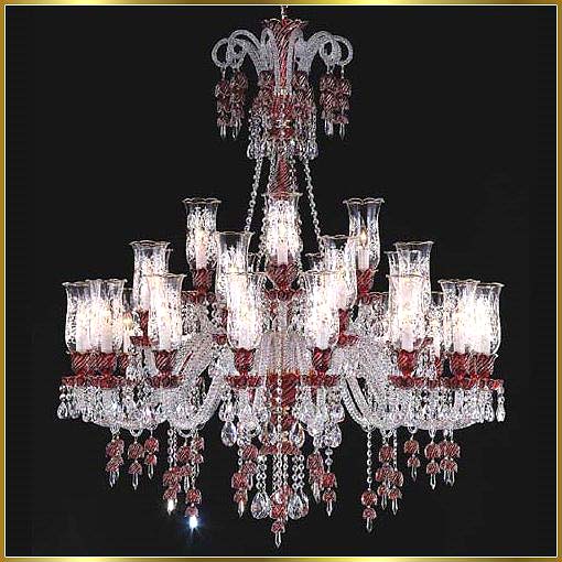 Crystal Chandeliers Model: MD88037-28- RED 